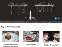 Tablet Screenshot of mimenu.com